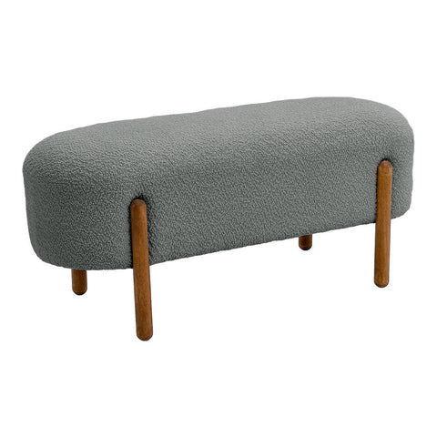 Livingandhome Contemporary Upholstered Bench, ZH1384