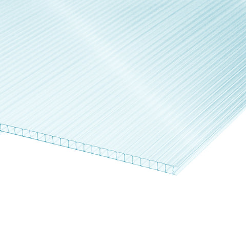 Livingandhome 12Pcs Clear Polycarbonate Sheets for Greenhouse Covering, PM0367PM0367