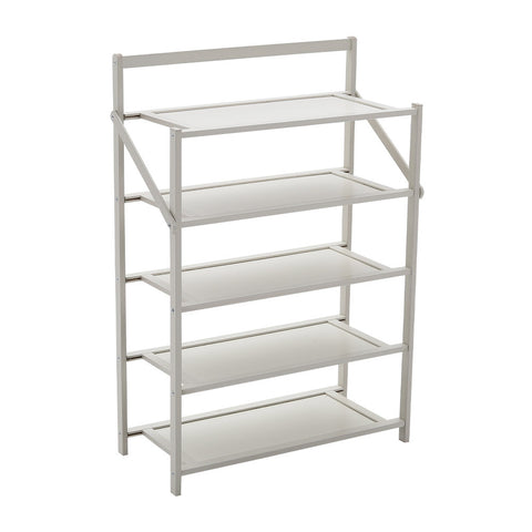 5-Tier Foldable Bamboo Shoe Rack, LY0074