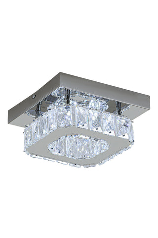 Modern Square Crystal Ceiling Light, LG1322