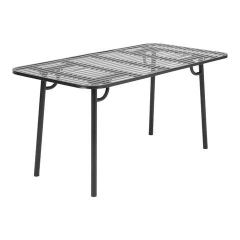 Livingandhome Outdoor Garden Metal Table, LG1286