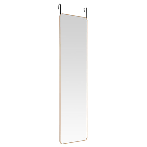 Livingandhome Full Length Mirror with Rounded Corners Door Hanging, CT0344