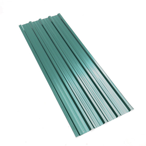 Livingandhome Set of 24 Steel Corrugated Panels, PM0220PM0220