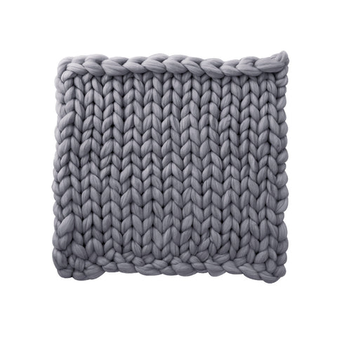 Livingandhome Handwoven Chunky Knit Throw Blanket for Home Decor, SC0391