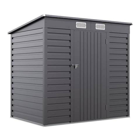 Outdoor Galvanized Steel Storage Shed, PM1607PM1608