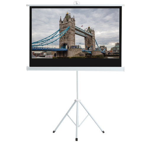 Livingandhome Portable Projector Screen with Tripod Stand, AI0368