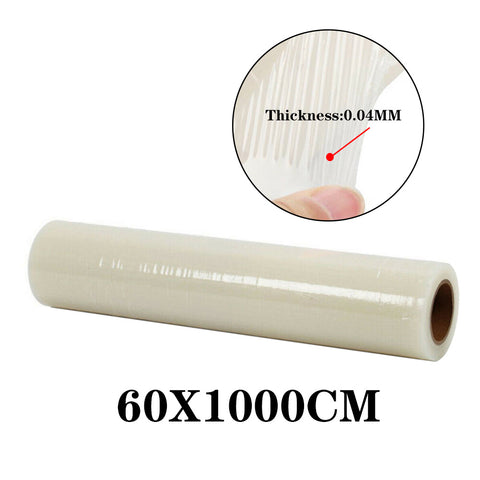 Livingandhome Temporary Clear Self Adhesive Protective Flim Roll, SC0411
