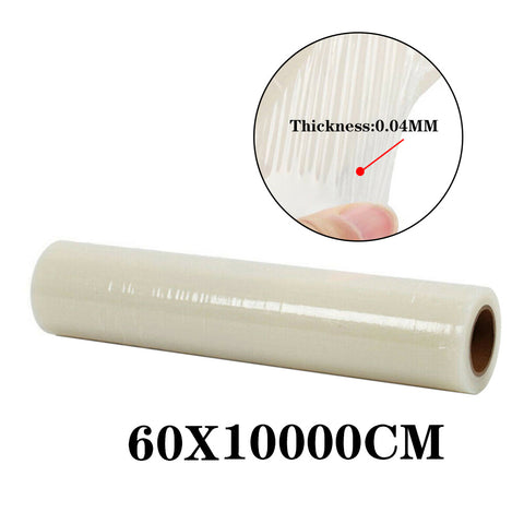 Livingandhome Temporary Clear Self Adhesive Protective Flim Roll, SC0414