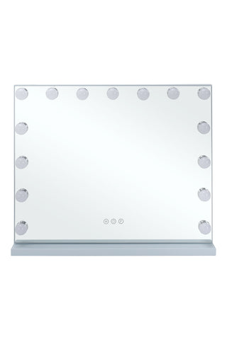 Livingandhome Frameless Hollywood LED Lighted Cosmetic Mirror, SW0739