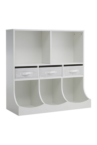 3-Tier Open Style Toy and Book Storage Cabinet, XY0391