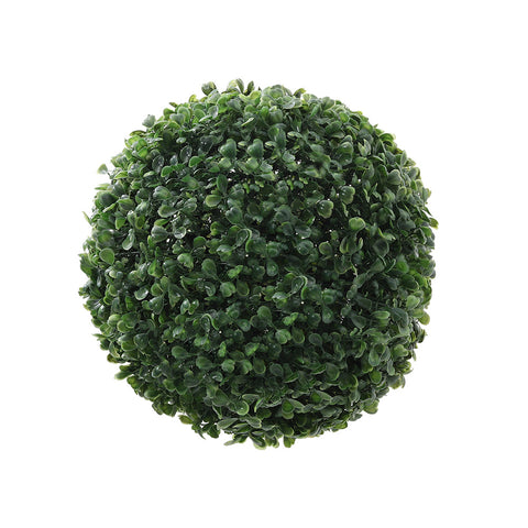 Livingandhome 28cm Decorative Artificial Topiary Boxwood Ball, SP0438