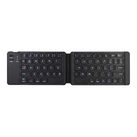 Livingandhome Folding Portable Bluetooth Wireless Keyboard, WH1295