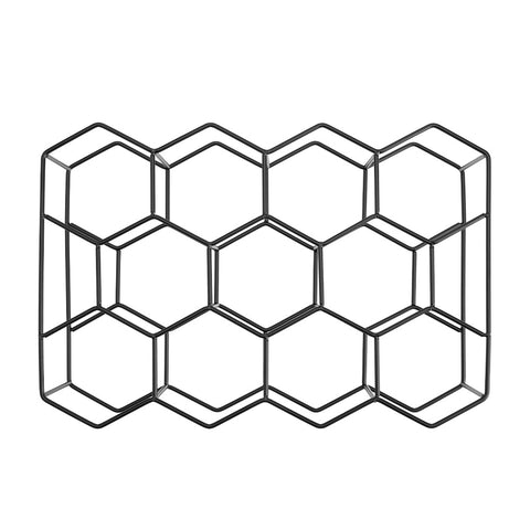 Countertop Hexagon Wine Rack, KT0091