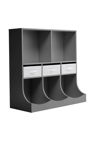 3-Tier Open Style Toy and Book Storage Cabinet, XY0392