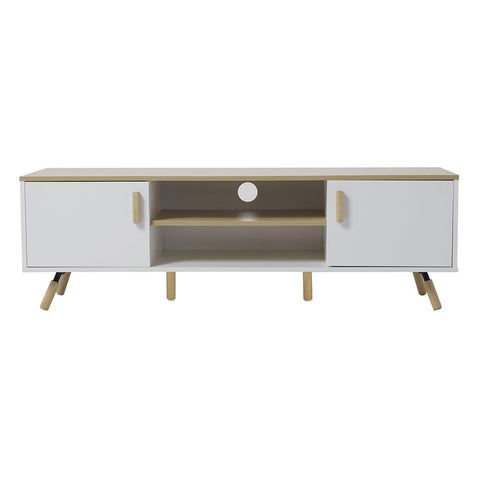 TV Stand with Open Shelf and Cabinets, ZH1670