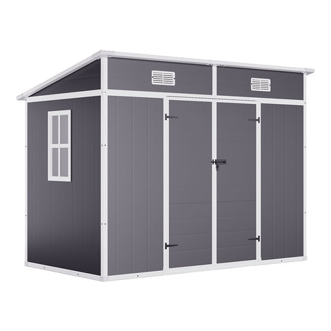 Outdoor Plastic Garden Storage Shed, PM1623PM1624