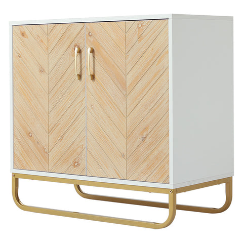 Modern Wooden Dual-Door Side Cabinet, ZH1616
