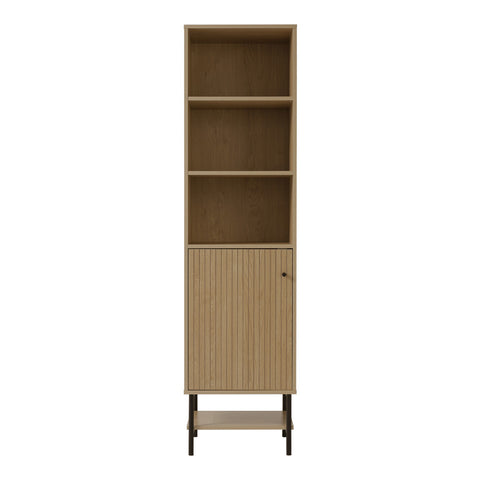 Freestanding Wooden Tall Cabinet with Bottom Shelf, ZH1655