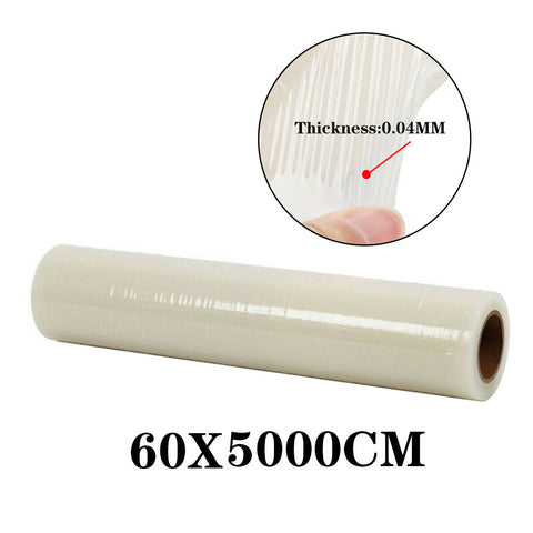Livingandhome Temporary Clear Self Adhesive Protective Flim Roll, SC0413