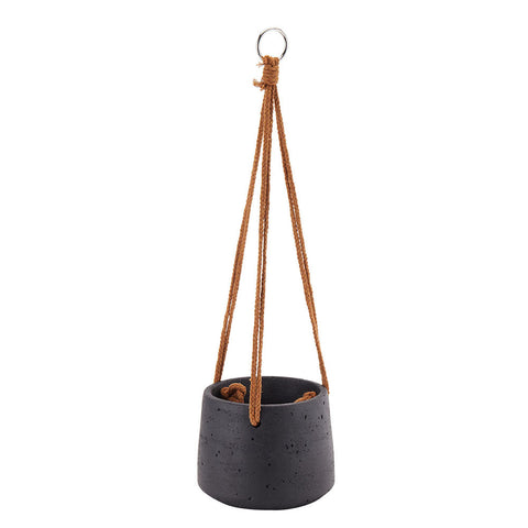 Livingandhome Nordic Hanging Cement Planter for Home Decor, WF0263