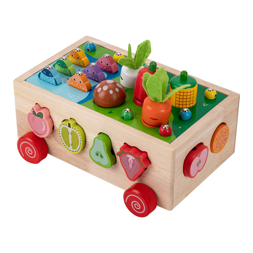 7 in 1 Wooden Educational Shape Sorter Toys Set for Toddlers SI0102