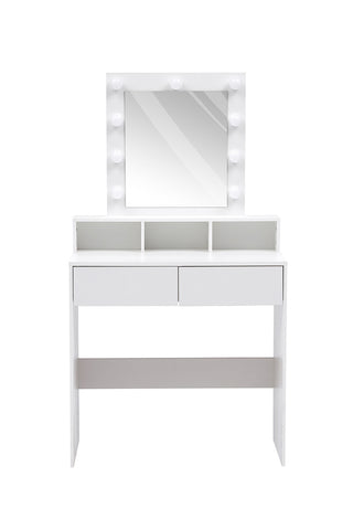 Makeup Dressing Table with Lighted Mirror, FI0971