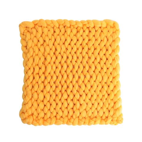 Livingandhome Handwoven Chunky Knit Throw Blanket for Home Decor, SC0395