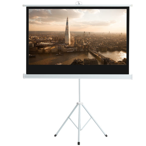 Livingandhome Portable Projector Screen with Tripod Stand, AI0369