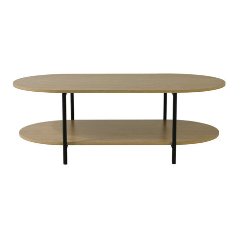 Double-Tier Oval Shape Coutertop Coffee Table, ZH1656