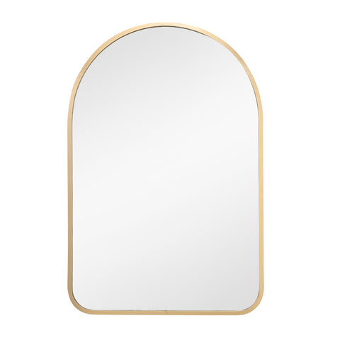 Livingandhome Arched Wall Mirror Aluminum Alloy Frame, CT0119