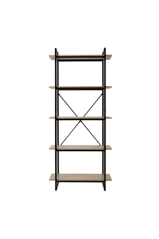 Industrial Style 5-Tier Bookshelf, ZH1639