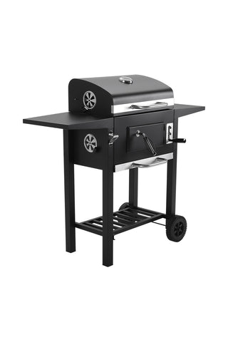 Outdoor Charcoal Grill with Side Tables, AI1313