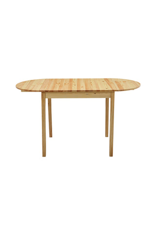 Expandable Oval Wooden Dining Table, ZH1551