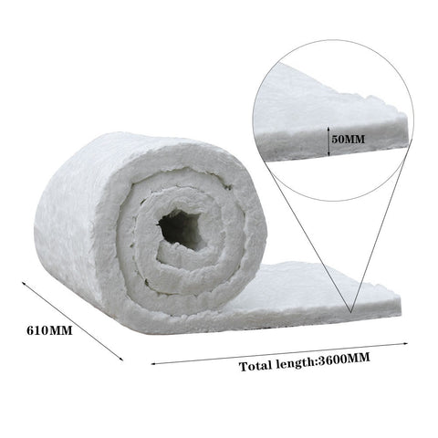 Livingandhome High Temperature Insulation Ceramic Fiber Blanket, SC1089