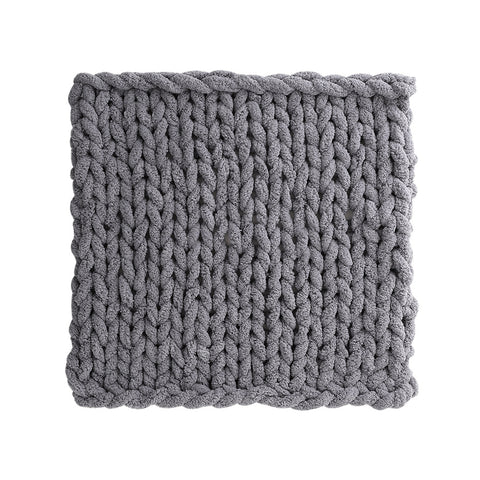 Livingandhome Hand-Woven Chenille Blanket for Couch and Bed, SC0369