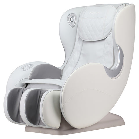 Livingandhome Beige Faux Leather Heated Reclining Massage Chair, JM2293