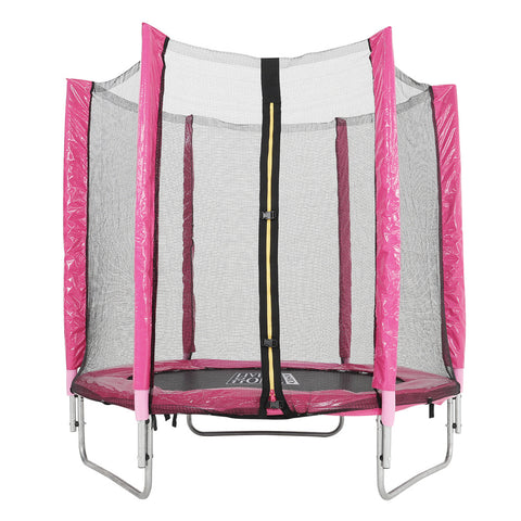 Outdoor Trampoline with Safety Enclosure for Kids Entertainment, DM0226