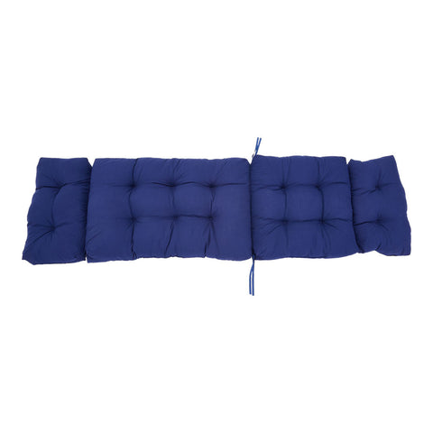Livingandhome Outdoor Thickened Lounger Cushion, WF0227