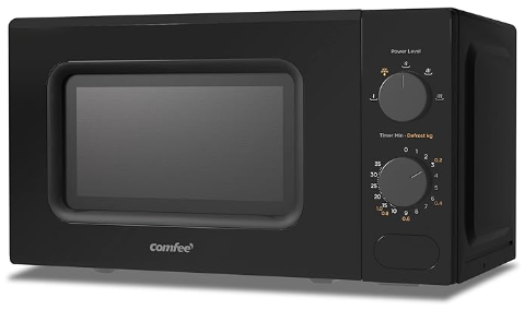 700W 20L Countertop Microwave Oven with Dual Knob, AJ0309