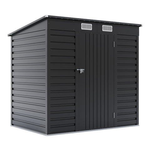 Outdoor Galvanized Steel Storage Shed, PM1605PM1606