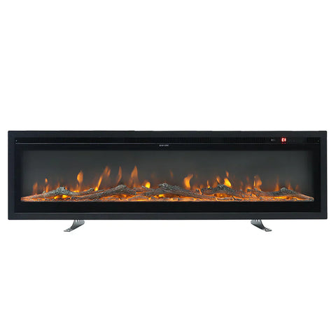 100 Inch Electric Fireplace with Remote 9 Flame Colours 900W/1800W, PM1391