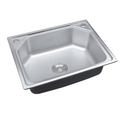 Livingandhome Stainless Steel Kitchen Sink Single Bowl Catering, AI0507