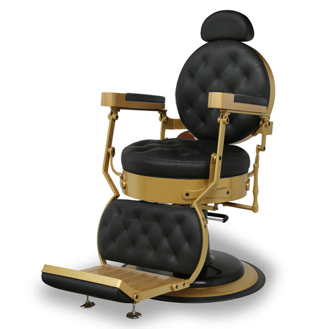 Retro Adjustable Hydraulic Pump Salon Barber Chair, JM1453