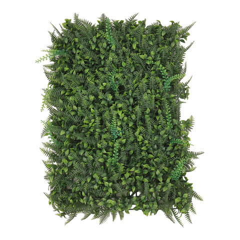 Livingandhome 40x60cm Artificial Plant Wall Hedge Greenery Panel , SW0450