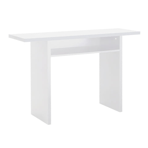 Narrow Rectangular Console Table with Storage Shelf, ZH1005