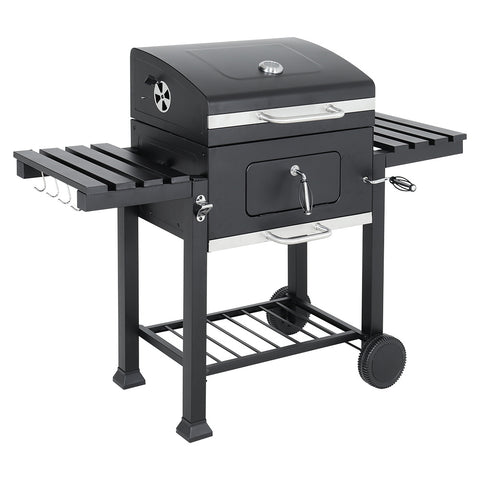 Carbon Steel BBQ Cooker Grill Mobile Stove Cooker, AI0795