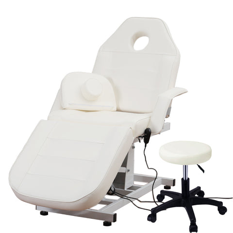 Livingandhome Facial Salon Massage Table Tattoo Spa Electric Recliner Chair, JM1018JM1019