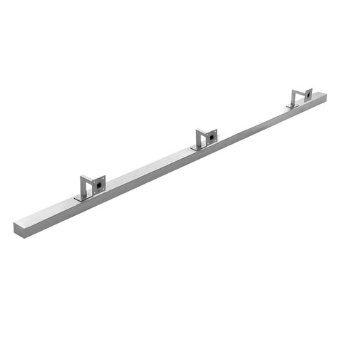 Square Stainless Steel Wall Mounted Handrail with Brackets, PM0540