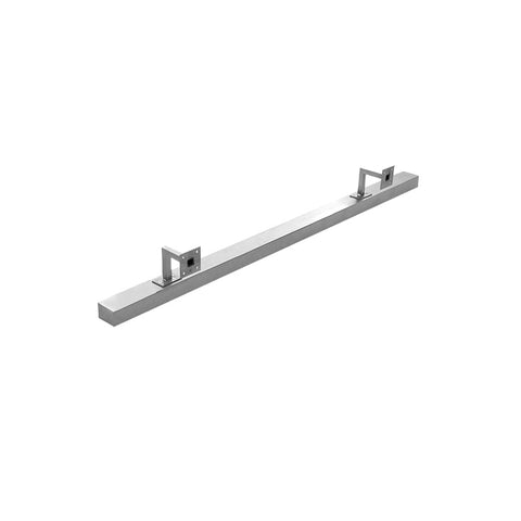 Square Stainless Steel Wall Mounted Handrail with Brackets, PM0535