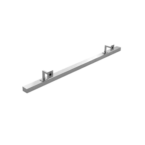 Square Stainless Steel Wall Mounted Handrail with Brackets, PM0536